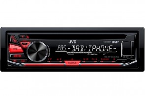 JVC KD-DB67 | Single din iPhone/Android Player + DAB Aerial
